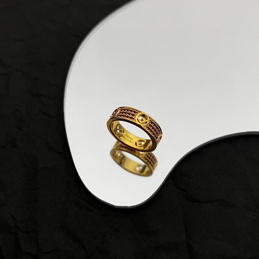 18K Fendi Is Ring